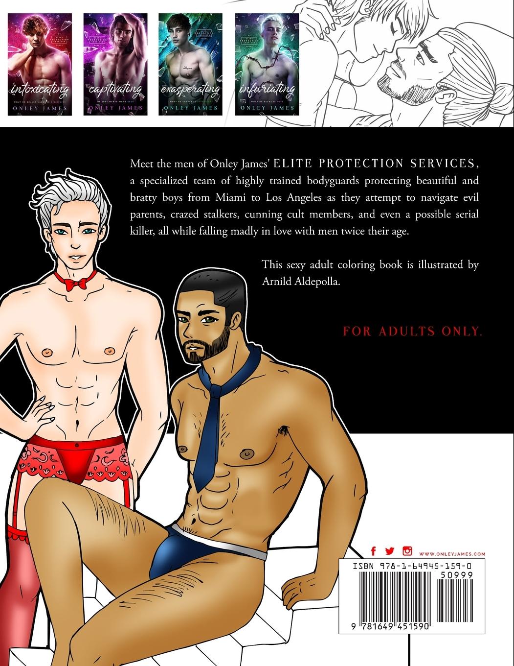 Rückseite: 9781649451590 | The Elite Protection Services Coloring Book | Onley James | Buch