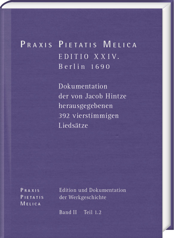 Cover: 9783447121590 | Johann Crüger: PRAXIS PIETATIS MELICA. Edition und Dokumentation...