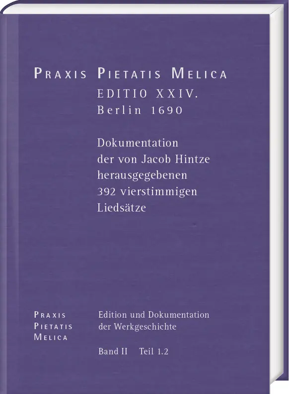 Cover: 9783447121590 | Johann Crüger: PRAXIS PIETATIS MELICA. Edition und Dokumentation...