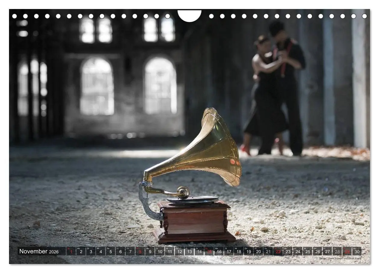 Bild: 9783516041590 | Tango - sinnlich und melancholisch (Wandkalender 2026 DIN A4 quer),...