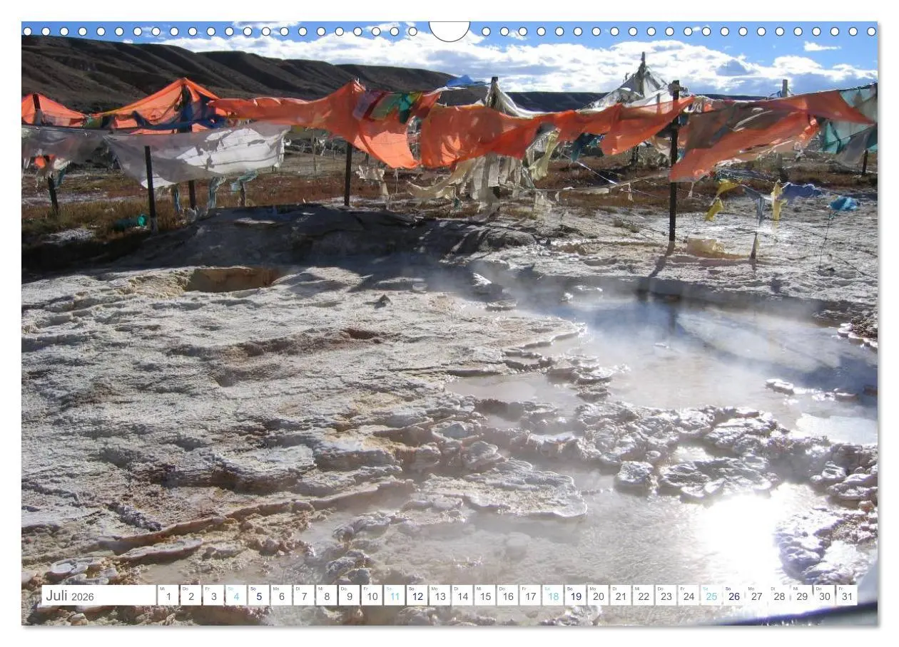 Bild: 9783516111590 | Tibet (Wandkalender 2026 DIN A3 quer), CALVENDO Monatskalender | Pickl
