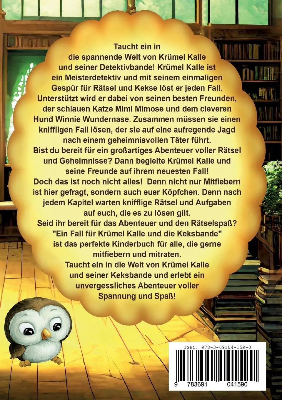 Rückseite: 9783691041590 | Das verschwundene Zauberbuch - Ein Fall für Krümel Kalle und die...