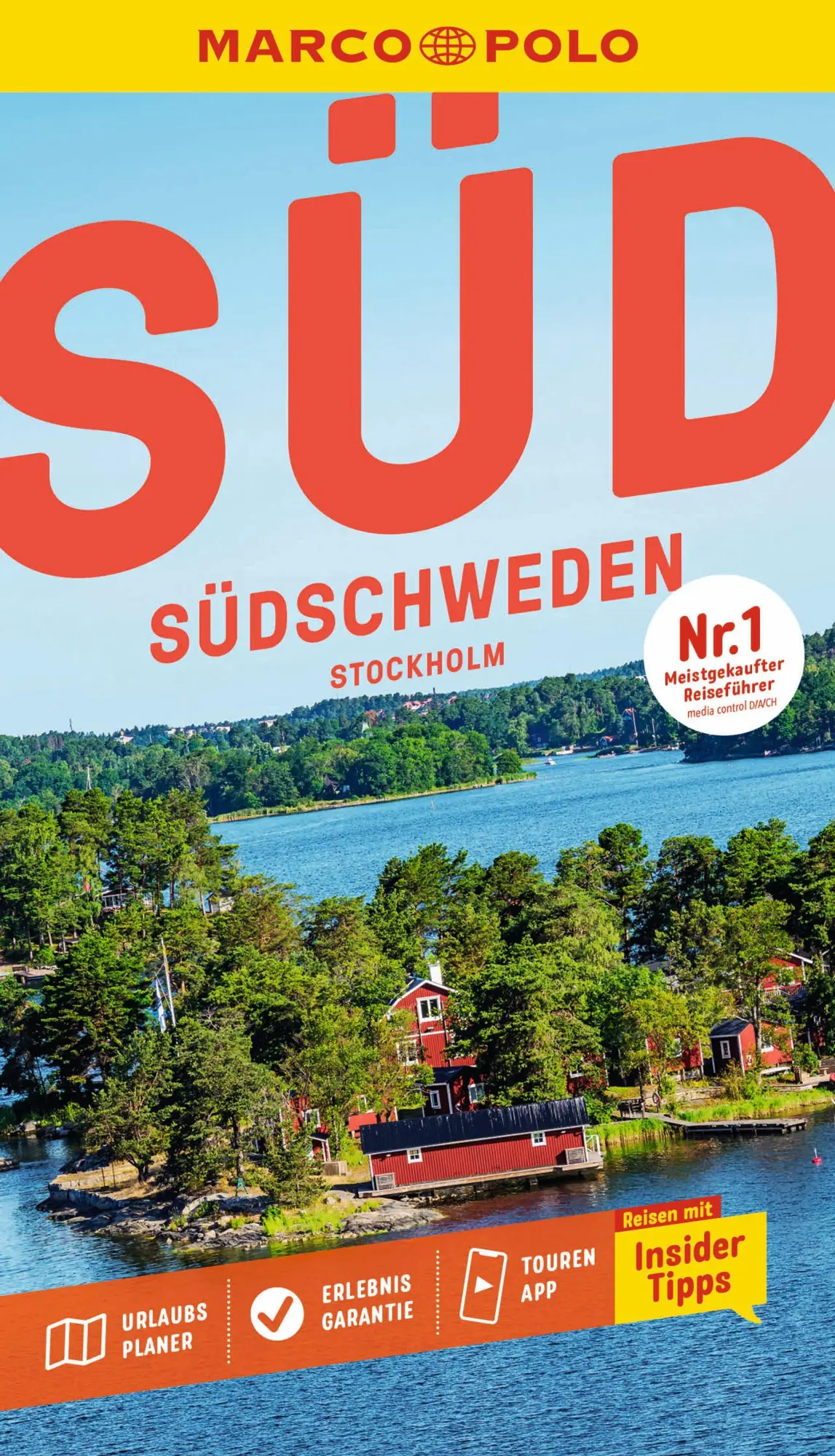 Cover: 9783829741590 | MARCO POLO Reiseführer Südschweden, Stockholm | Tatjana Reiff | Buch