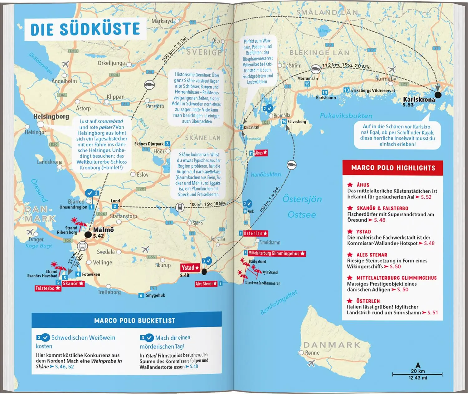 Bild: 9783829741590 | MARCO POLO Reiseführer Südschweden, Stockholm | Tatjana Reiff | Buch