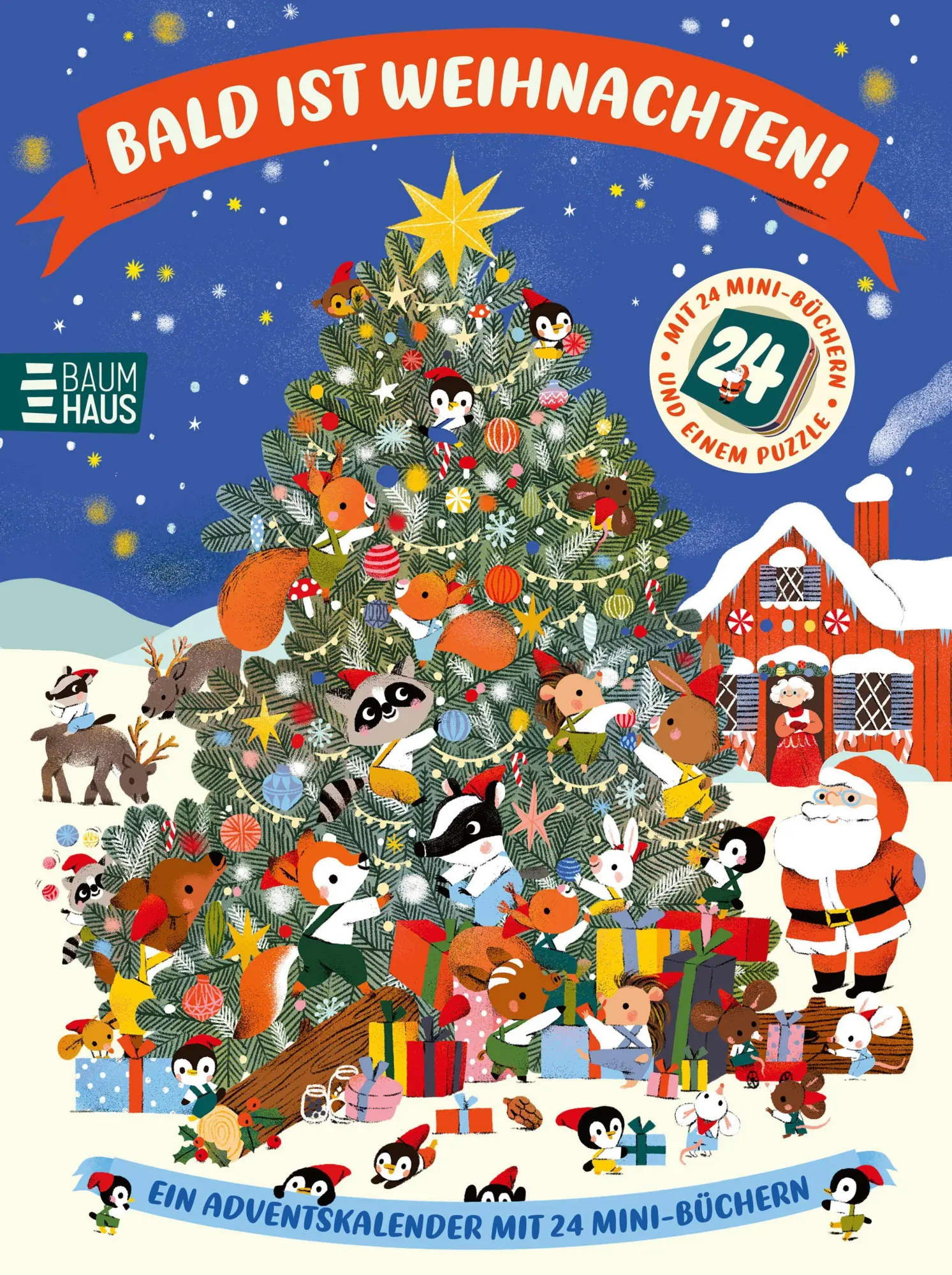 Cover: 9783833911590 | Bald ist Weihnachten! Ein Adventskalender mit 24 Mini-Büchern | Buch