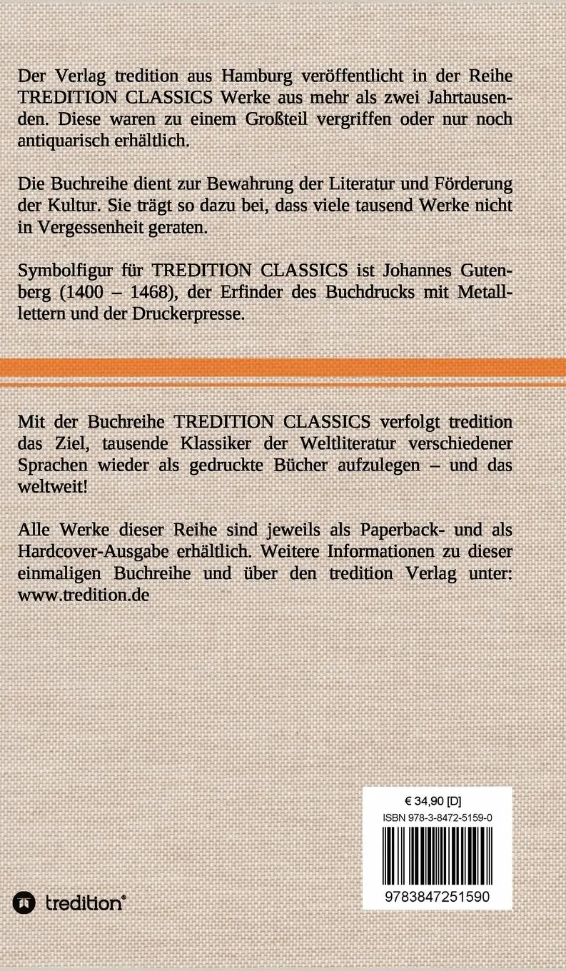 Rückseite: 9783847251590 | Reisebilder. Harzreise - Nordsee - Italien | Heinrich Heine | Buch