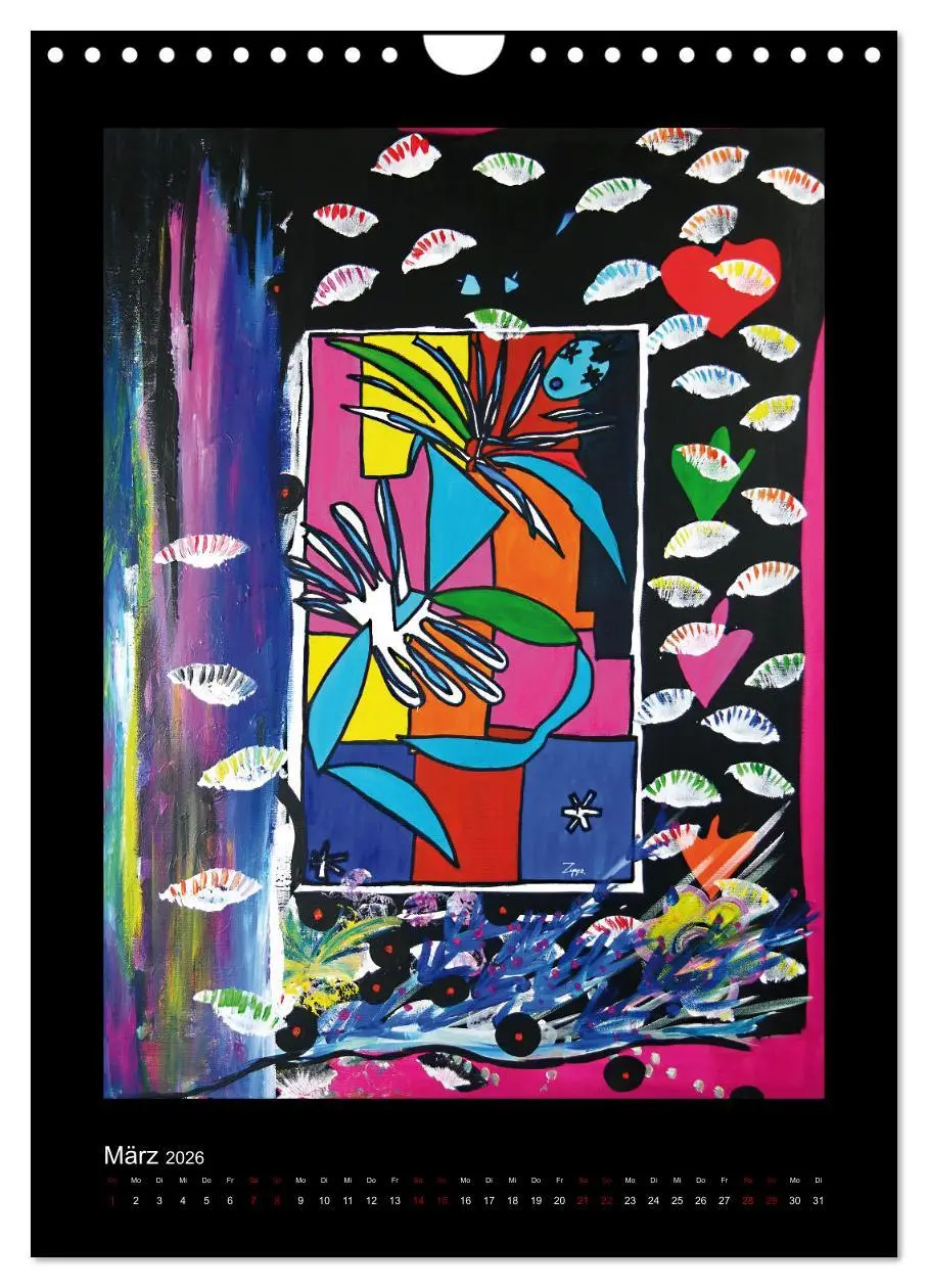 Bild: 9783516341690 | Hommage an große Künstler (Wandkalender 2026 DIN A4 hoch), CALVENDO...