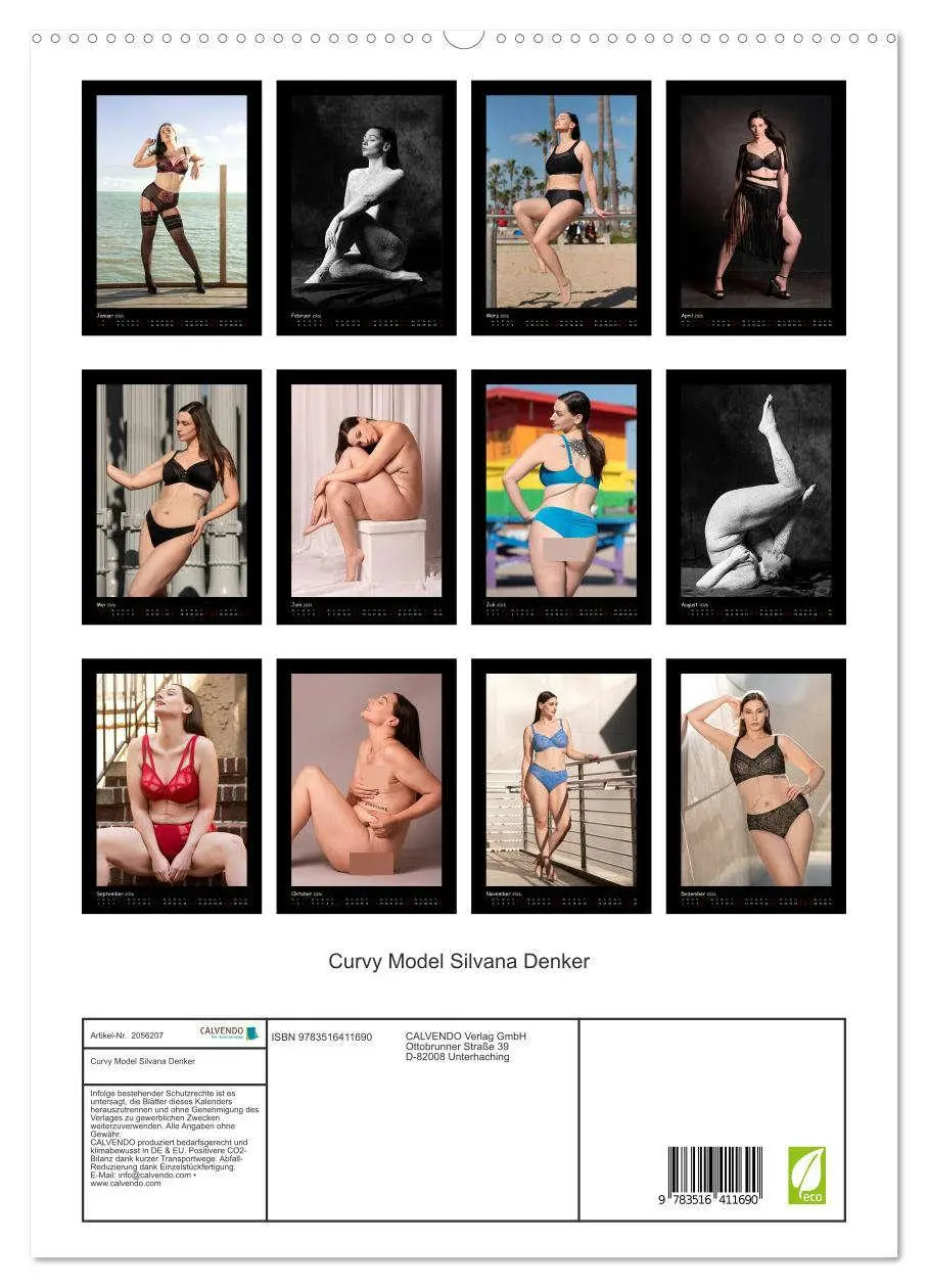 Bild: 9783516411690 | Curvy Model Silvana Denker (hochwertiger Premium Wandkalender 2026...