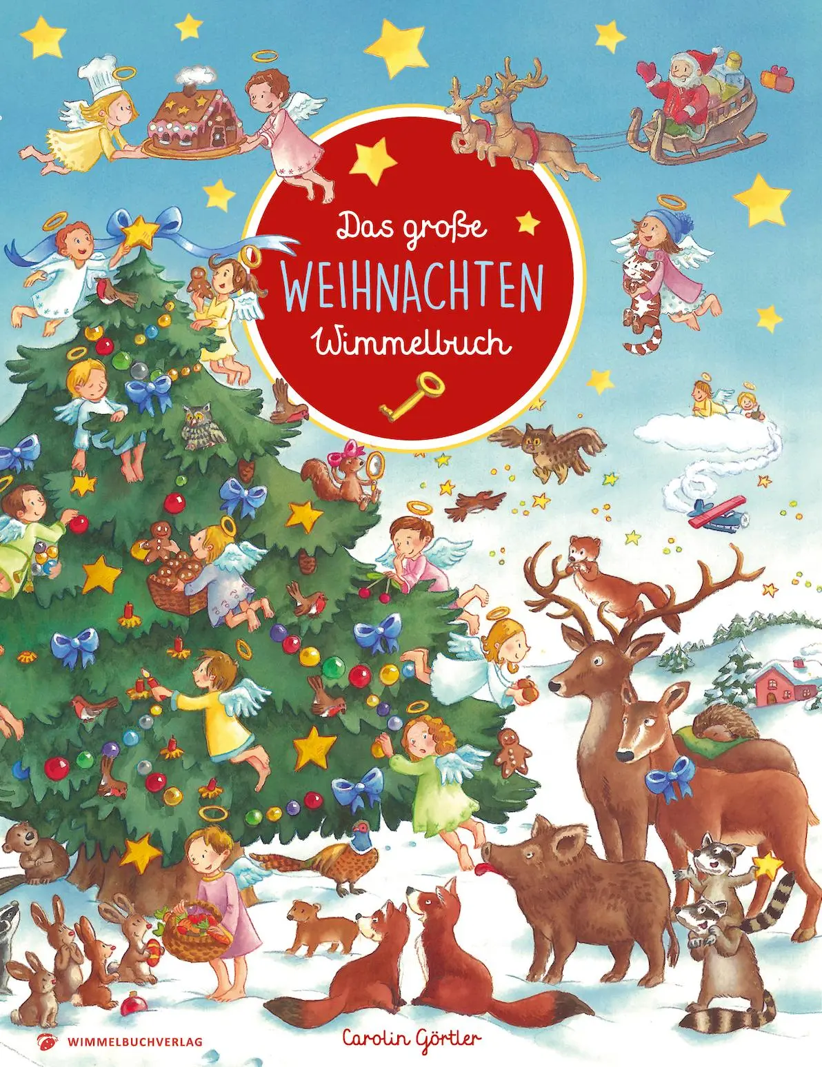 Cover: 9783985851690 | Das große Weihnachten Wimmelbuch | Carolin Görtler | Buch | 12 S.
