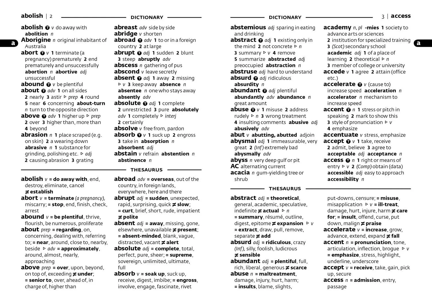 Bild: 9780008141790 | English Pocket Dictionary and Thesaurus | Collins Dictionaries | Buch