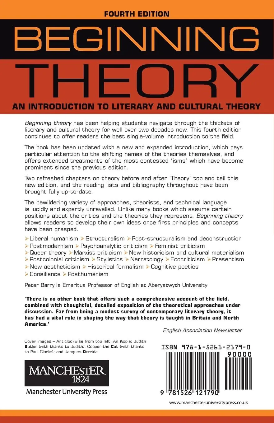Rückseite: 9781526121790 | Beginning theory | Peter Barry | Taschenbuch | Kartoniert / Broschiert