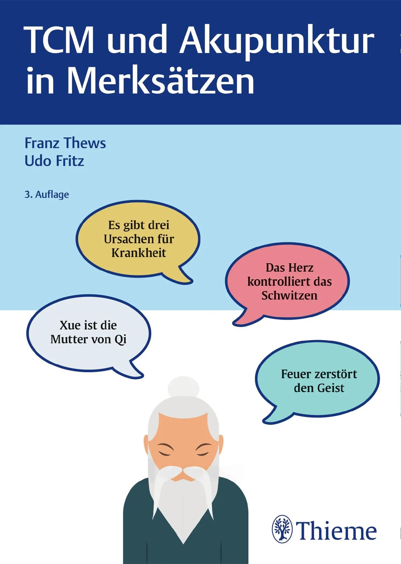 Cover: 9783132421790 | TCM und Akupunktur in Merksätzen | Franz Thews (u. a.) | Taschenbuch