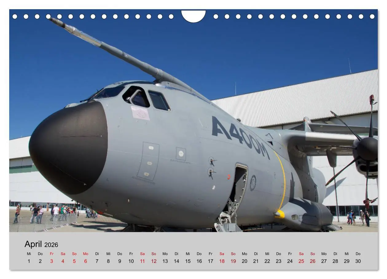 Bild: 9783457861790 | Transportflugzeug Airbus A400M Atlas (Wandkalender 2026 DIN A4...