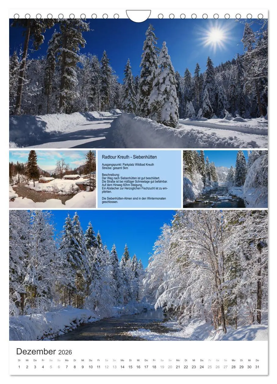 Bild: 9783516331790 | Radlglück mit Alpenblick 2026 (Wandkalender 2026 DIN A4 hoch),...