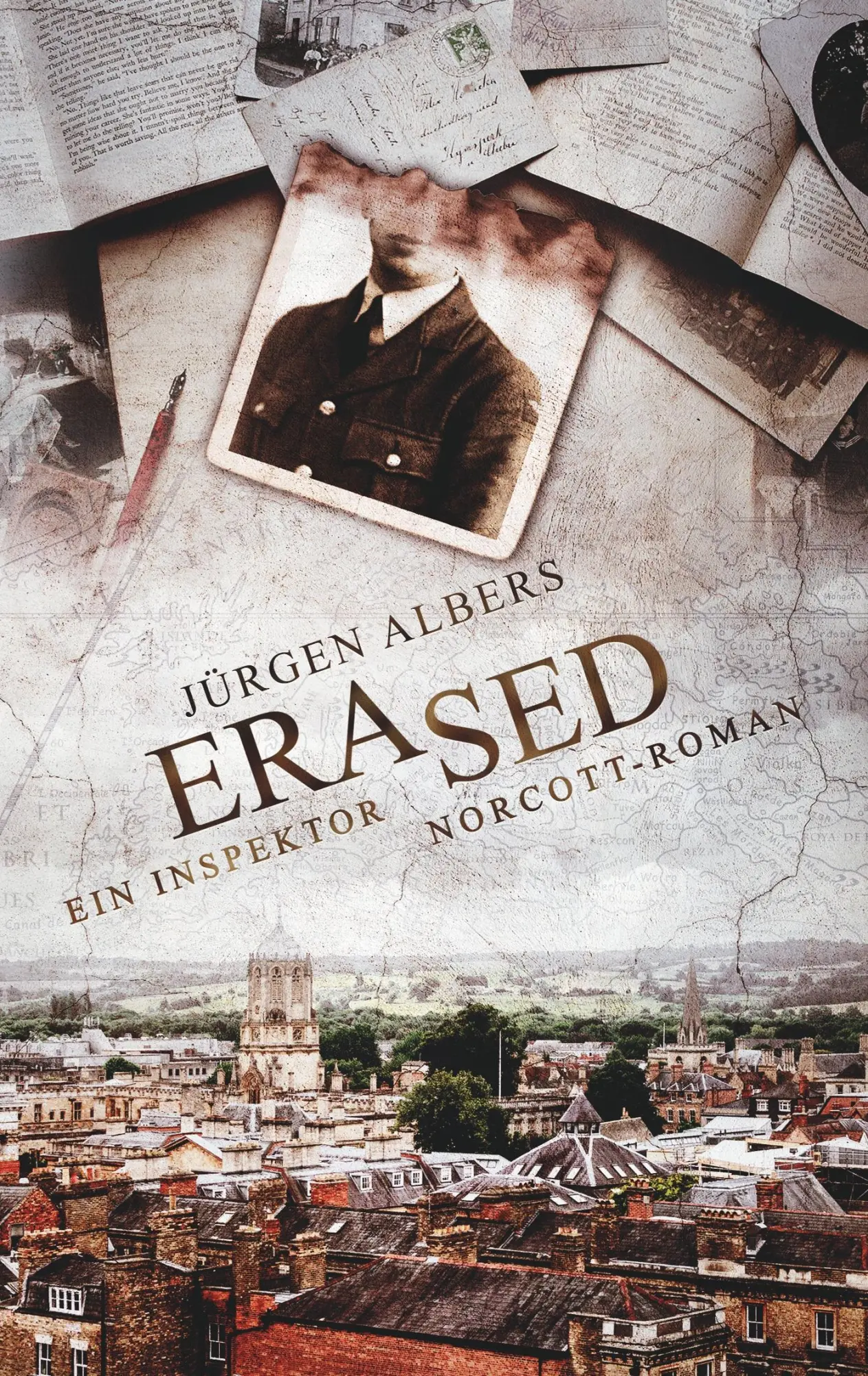 Cover: 9783740761790 | Erased | Ein Charles Norcott-Roman | Jürgen Albers | Taschenbuch