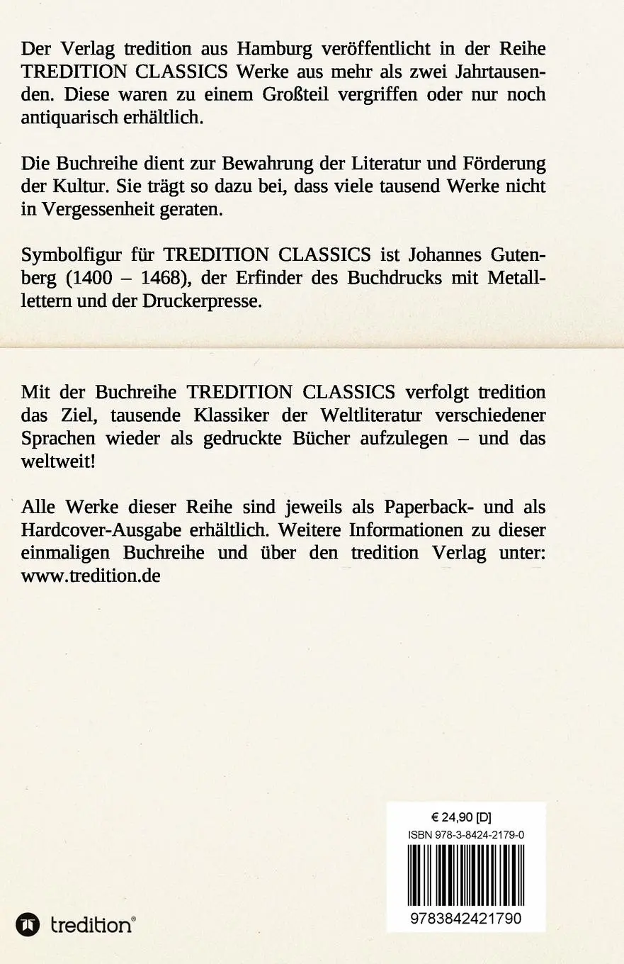 Rückseite: 9783842421790 | Lebensgeschichte Tobias Knauts | Aus Familiengeschichten gesammlet