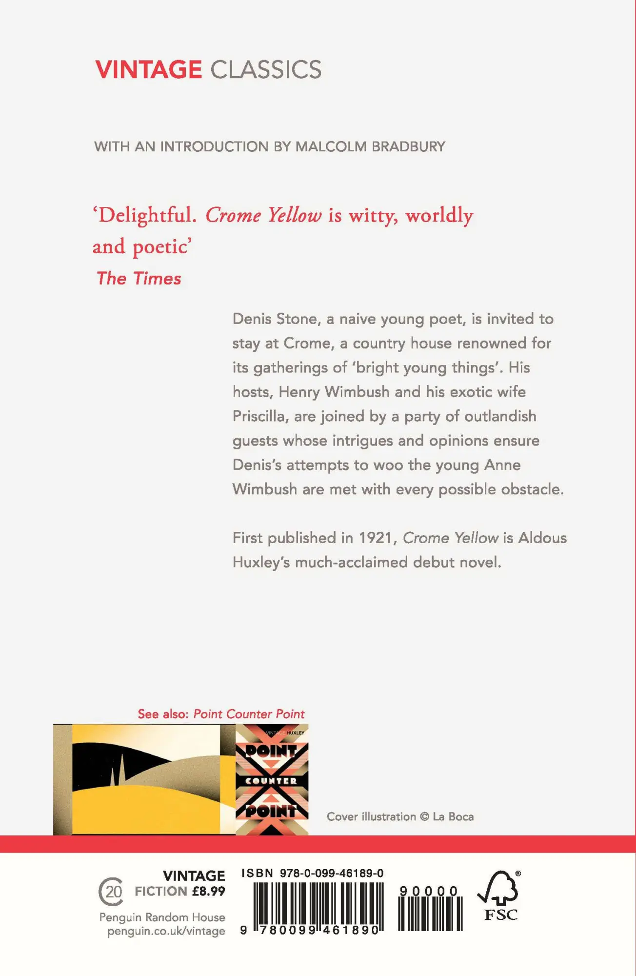 Rückseite: 9780099461890 | Crome Yellow | Aldous Huxley | Taschenbuch | Kartoniert / Broschiert