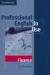 Cover: 9783125341890 | Professional English in Use. Finance | Ian MacKenzie | Taschenbuch