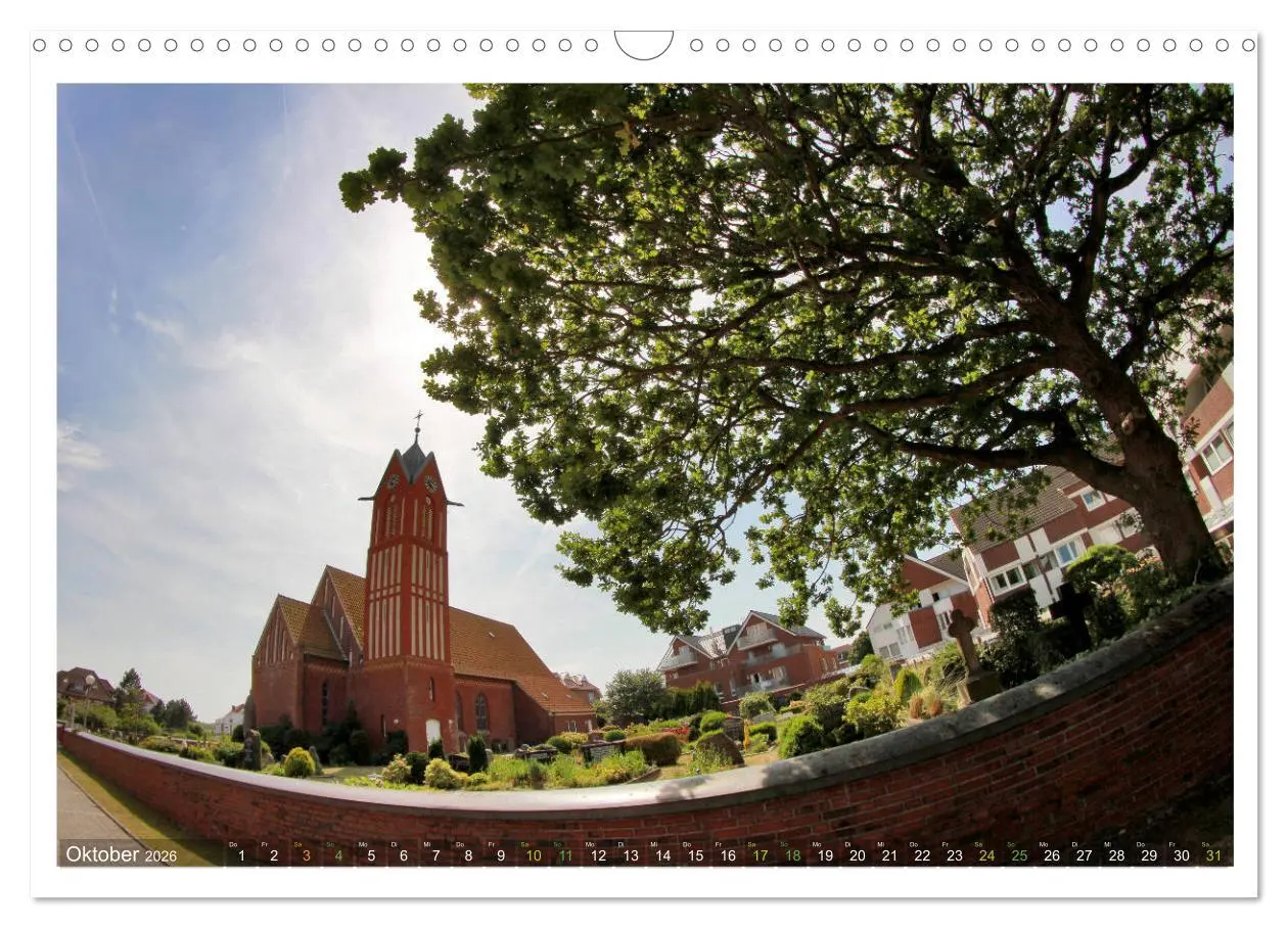 Bild: 9783457781890 | OP LANGEOOG (Wandkalender 2026 DIN A3 quer), CALVENDO Monatskalender
