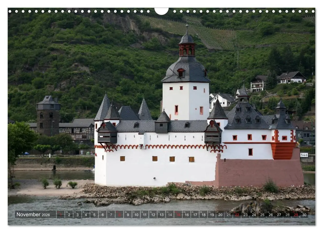 Bild: 9783516181890 | Deutsche Burgen (Wandkalender 2026 DIN A3 quer), CALVENDO...
