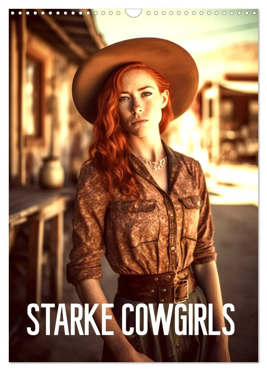 Cover: 9783516321890 | Starke Cowgirls (Wandkalender 2026 DIN A3 hoch), CALVENDO...