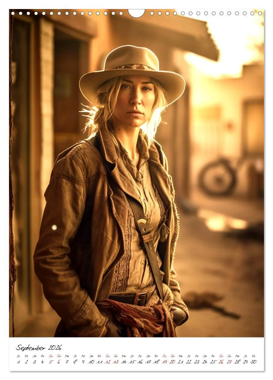 Bild: 9783516321890 | Starke Cowgirls (Wandkalender 2026 DIN A3 hoch), CALVENDO...