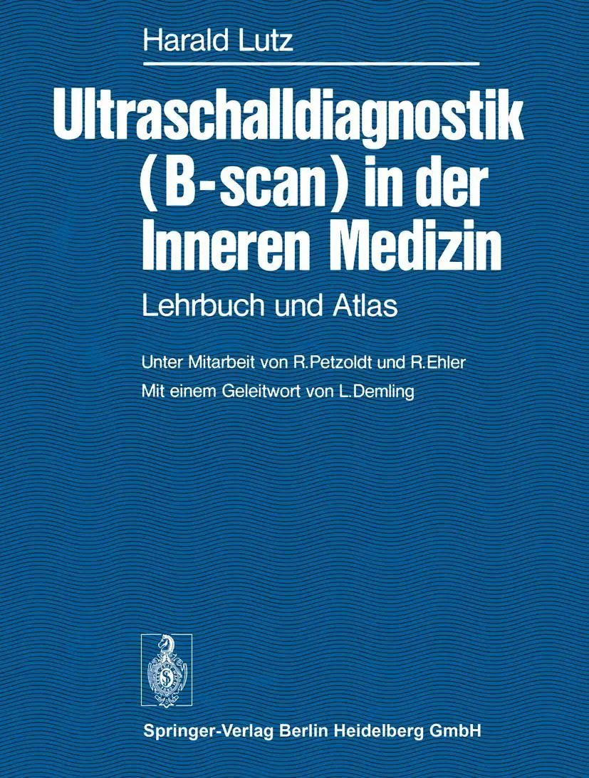 Cover: 9783540081890 | Ultraschalldiagnostik (B-scan) in der Inneren Medizin | H. Lutz | Buch