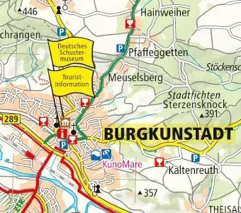 Bild: 9783747301890 | Oberes Maintal /Coburg - Kronach - Kulmbach 1:75 000 | (Land-)Karte