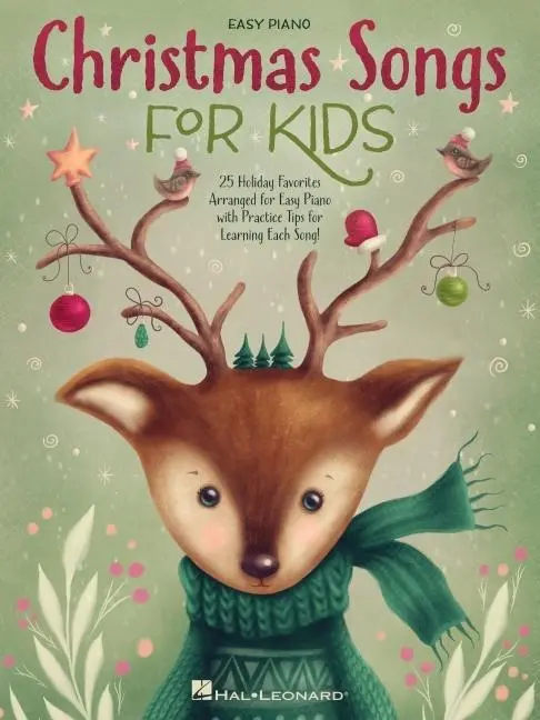 Cover: 840126931990 | Christmas Songs for Kids Easy Piano Songbook with Lyrics | Taschenbuch