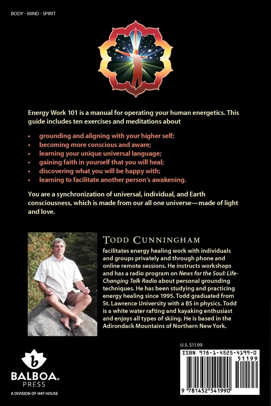 Rückseite: 9781452541990 | Energy Work 101 | Todd Cunningham | Taschenbuch | Englisch | 2011