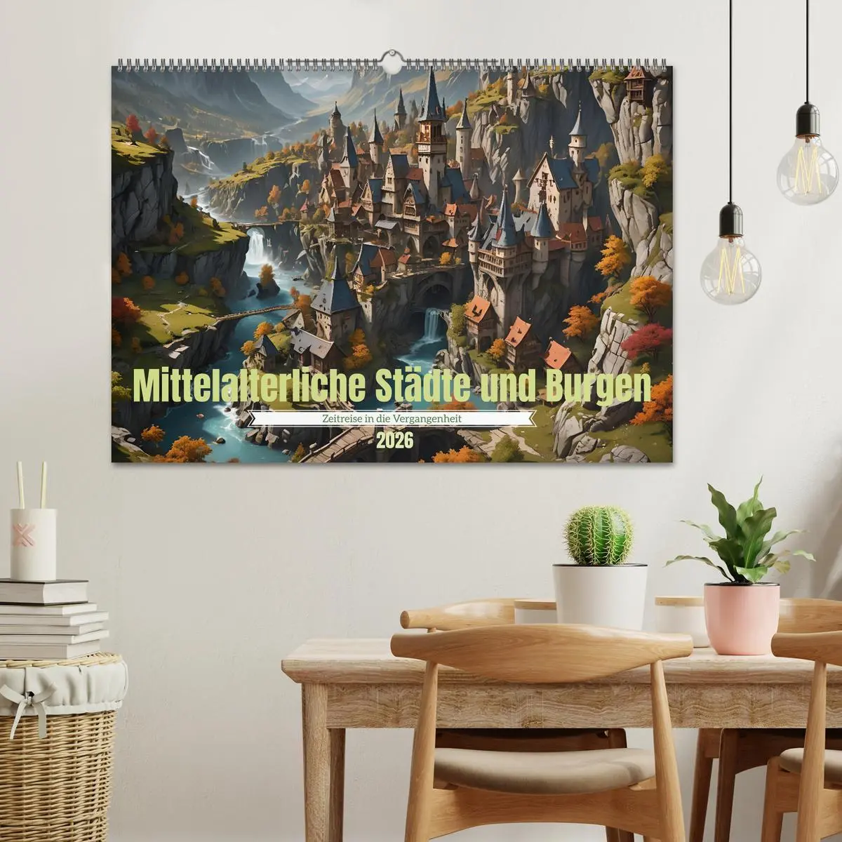 Bild: 9783457391990 | Mittelalterliche Städte und Burgen (Wandkalender 2026 DIN A2 quer),...