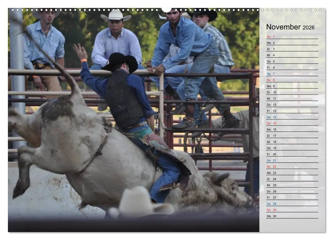 Bild: 9783457771990 | Faszination Rodeo (hochwertiger Premium Wandkalender 2026 DIN A2...