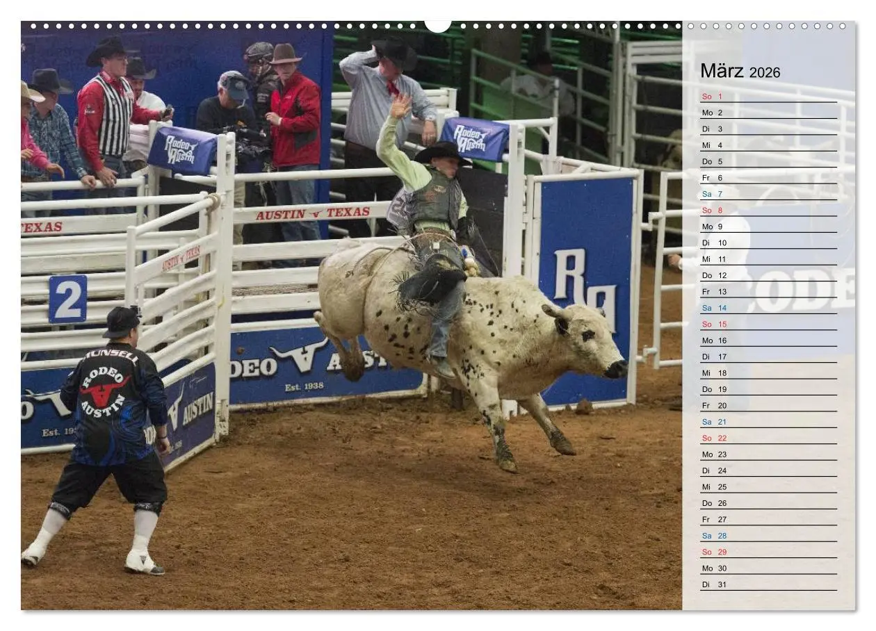 Bild: 9783457771990 | Faszination Rodeo (hochwertiger Premium Wandkalender 2026 DIN A2...