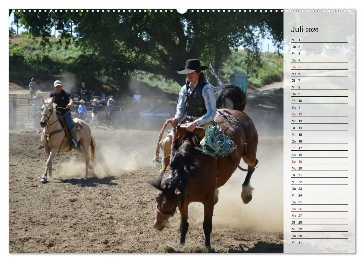 Bild: 9783457771990 | Faszination Rodeo (hochwertiger Premium Wandkalender 2026 DIN A2...