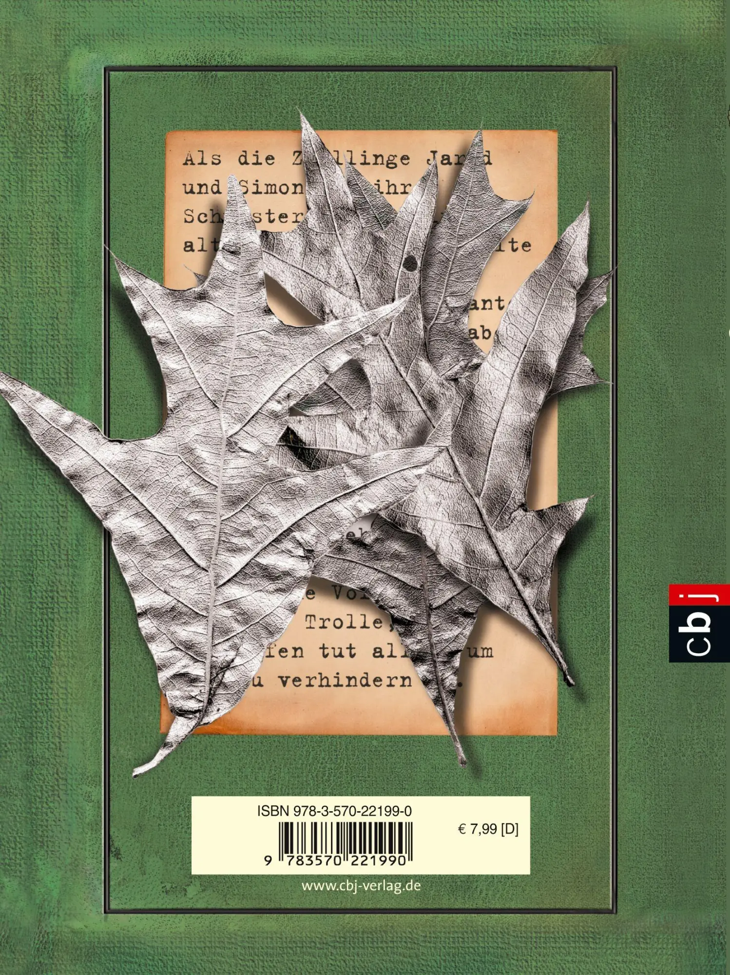 Rückseite: 9783570221990 | Die Spiderwick Geheimnisse - Der eiserne Baum | Holly Black | Buch
