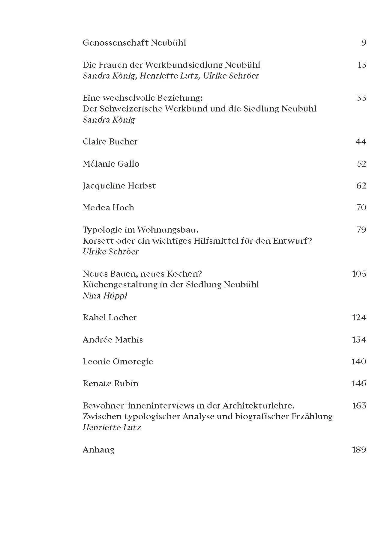 Bild: 9783986121990 | Frauen leben im Neubühl | Vom Wohnen in einer Ikone | König (u. a.)