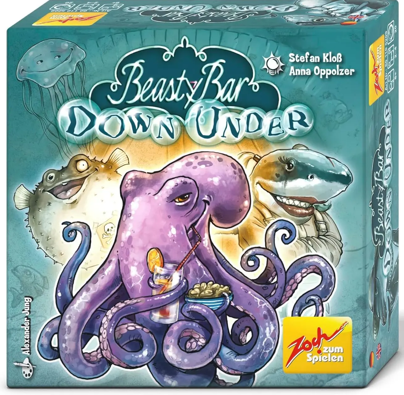 Cover: 4015682052090 | Beasty Bar - Down Under | Spiel | Deutsch | 2024 | Zoch GmbH