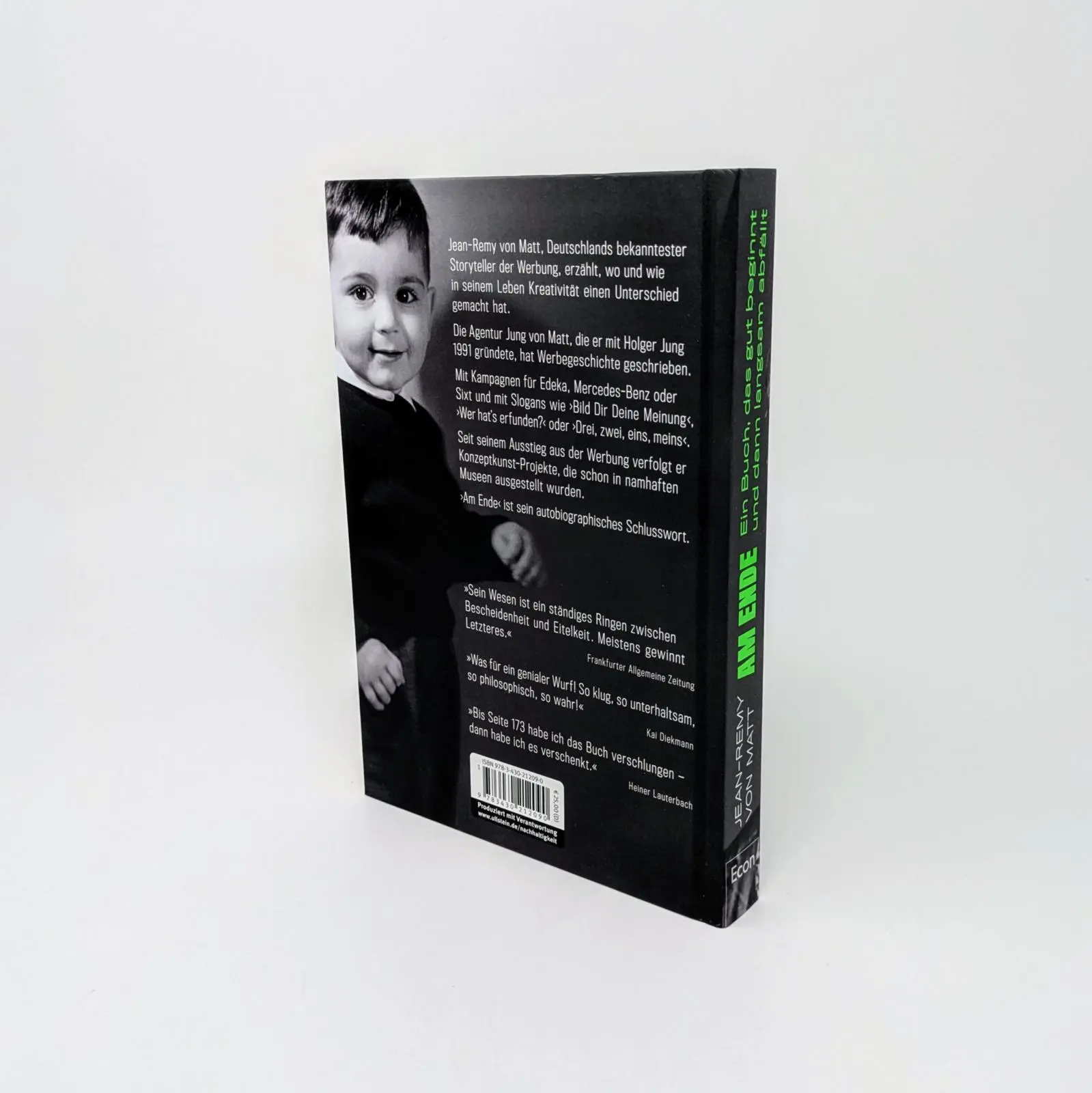 Bild: 9783430212090 | Am Ende | Jean-Remy von Matt | Buch | 240 S. | Deutsch | 2025