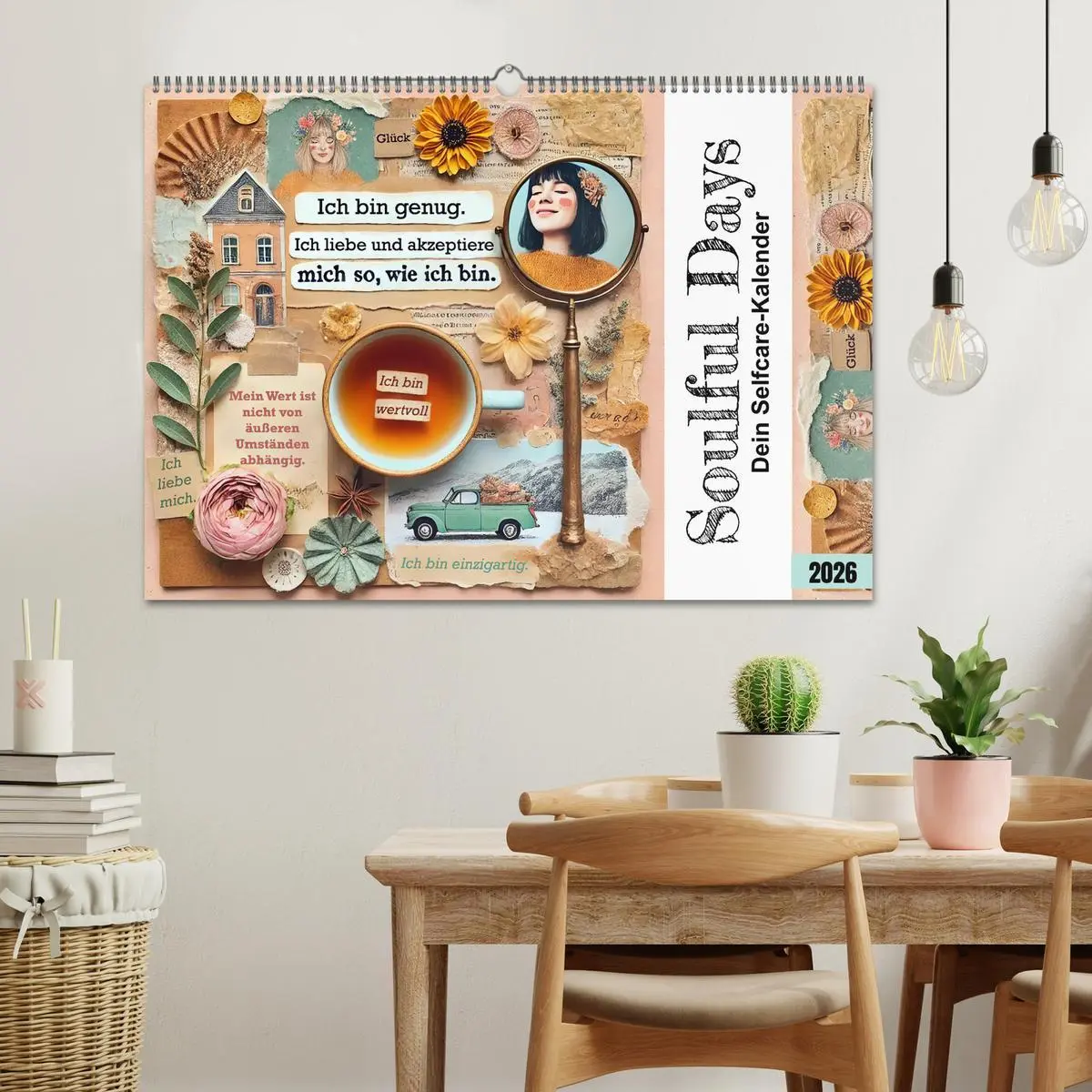 Bild: 9783457282090 | Soulful Days - Dein Selfcare-Kalender (Wandkalender 2026 DIN A2...
