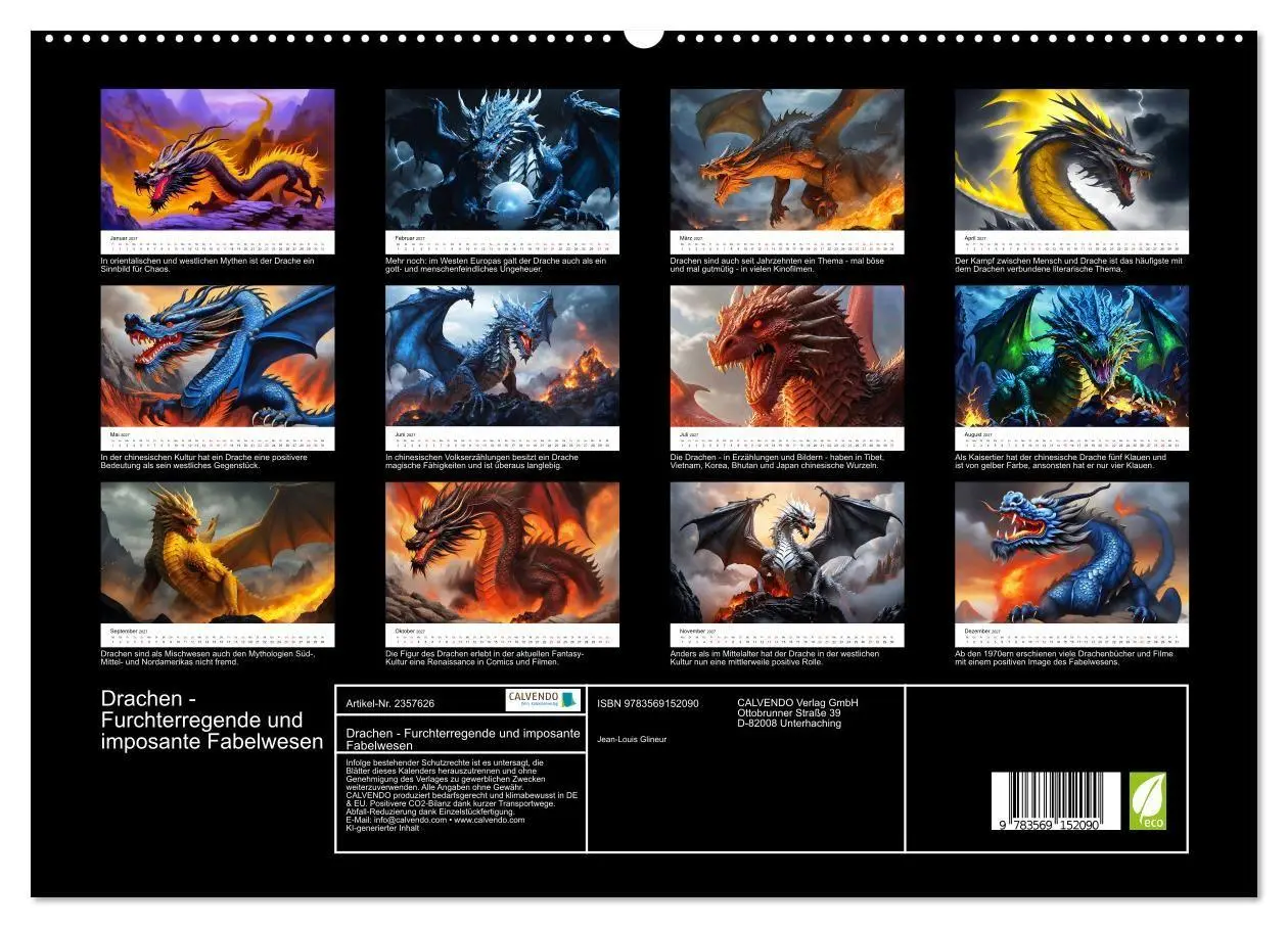 Bild: 9783569152090 | Drachen - Furchterregende und imposante Fabelwesen (hochwertiger...