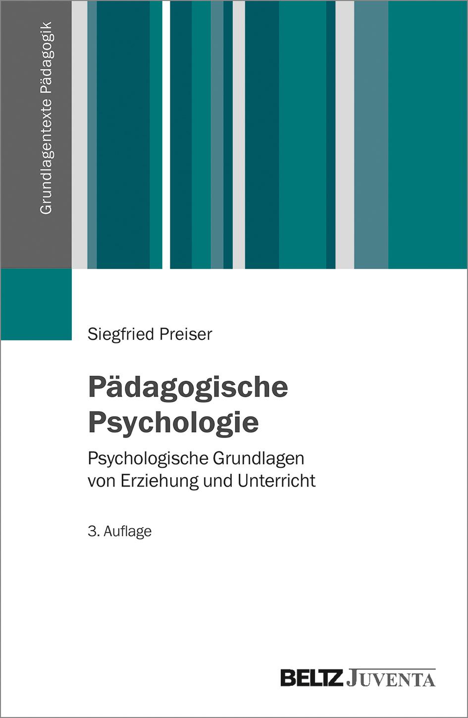 Cover: 9783779962090 | Pädagogische Psychologie | Siegfried Preiser | Taschenbuch | 420 S.