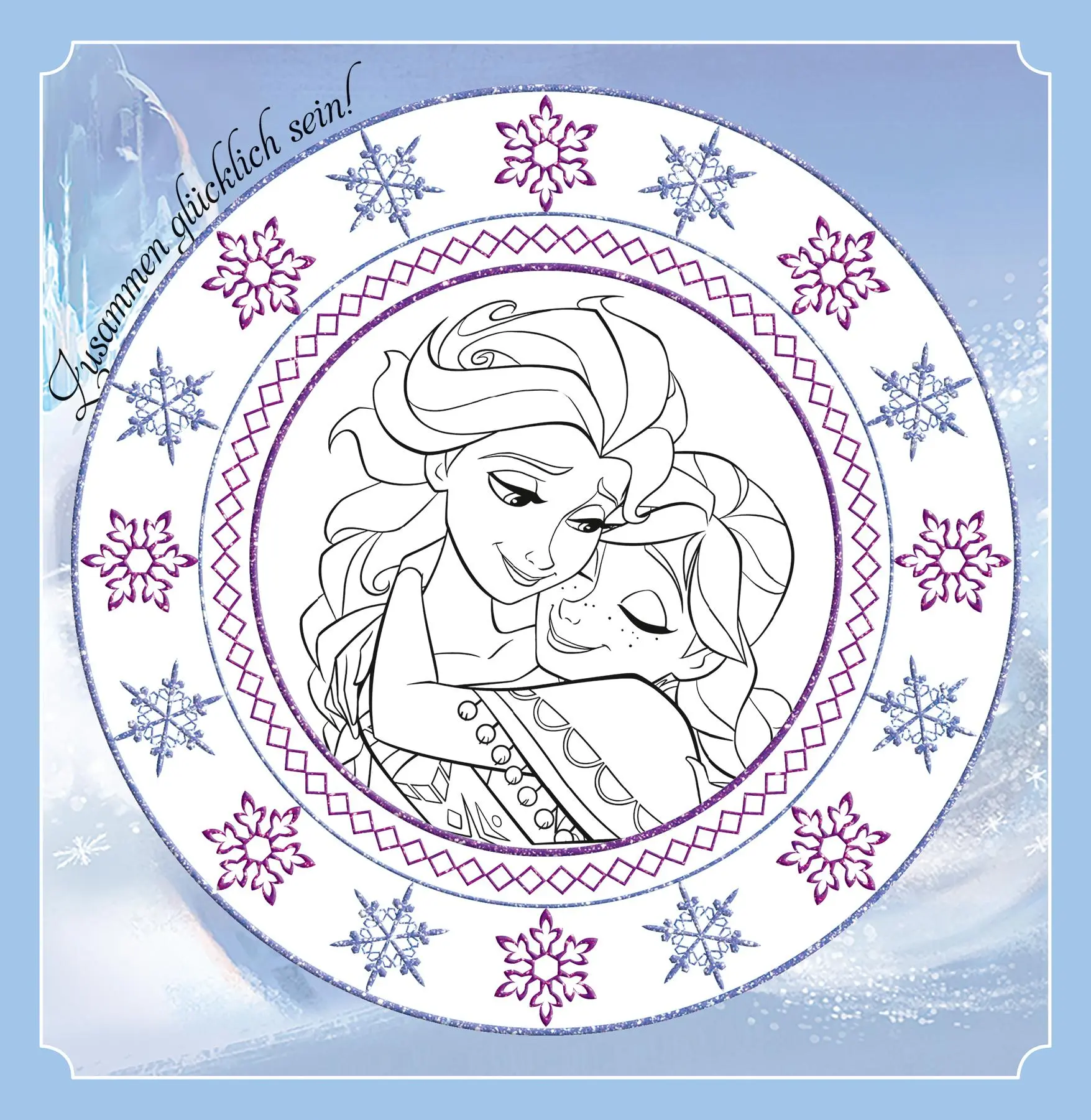Bild: 9783833242090 | Disney Die Eiskönigin: Meine Glitzer-Mandalas zum Ausmalen | Panini