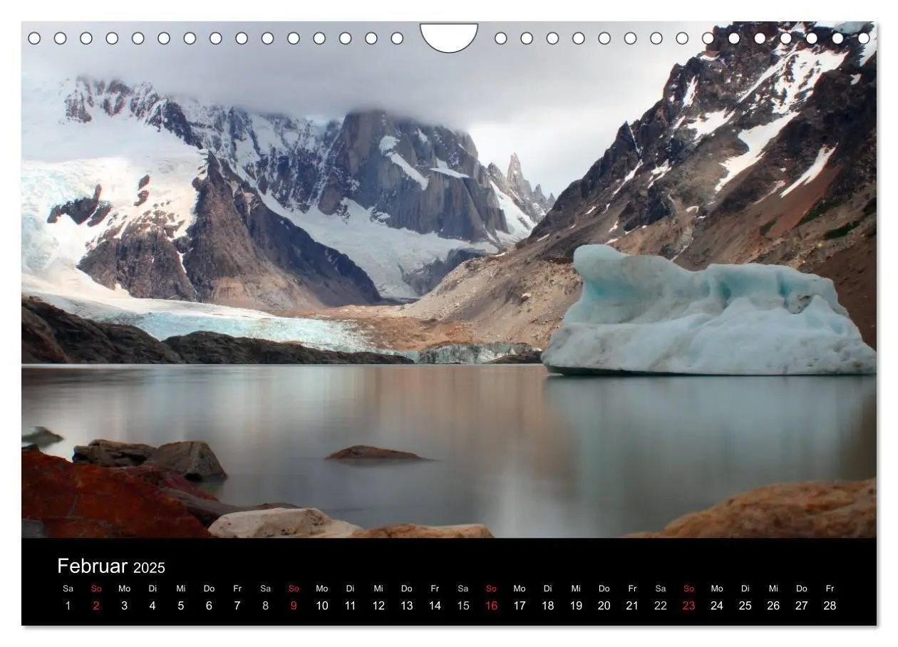 Bild: 9783435482290 | Südpatagonien - das "Ende" der Welt (Wandkalender 2025 DIN A4...