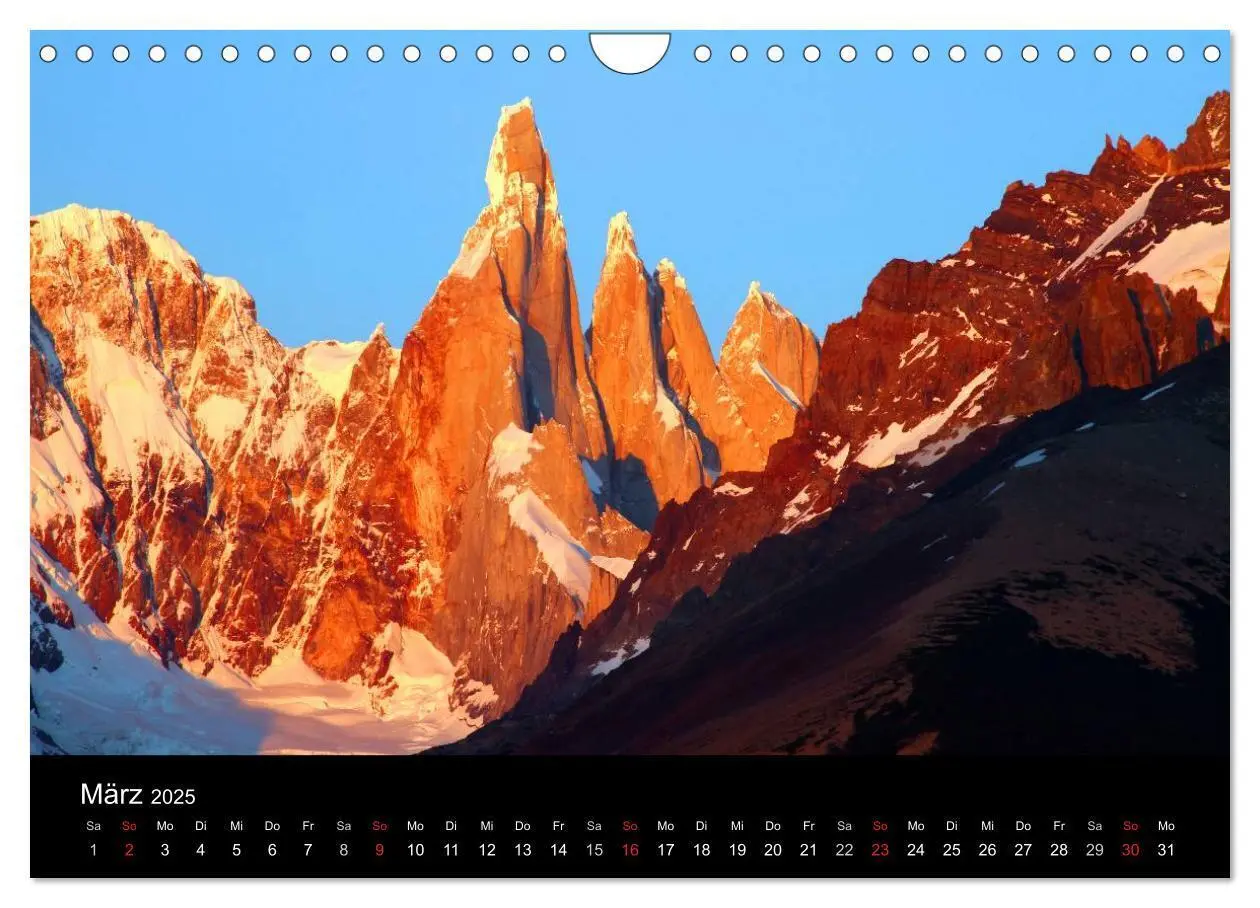 Bild: 9783435482290 | Südpatagonien - das "Ende" der Welt (Wandkalender 2025 DIN A4...