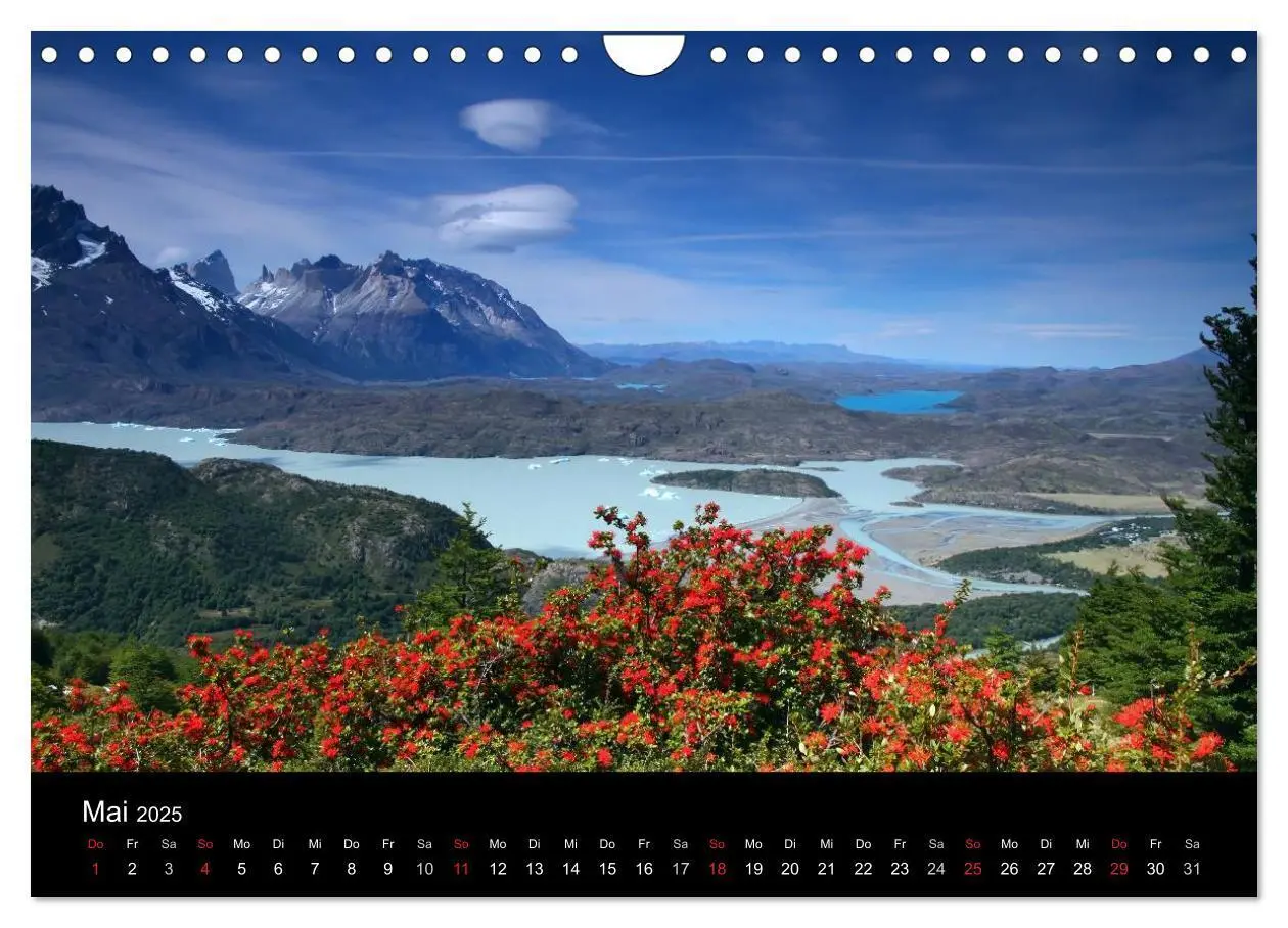 Bild: 9783435482290 | Südpatagonien - das "Ende" der Welt (Wandkalender 2025 DIN A4...