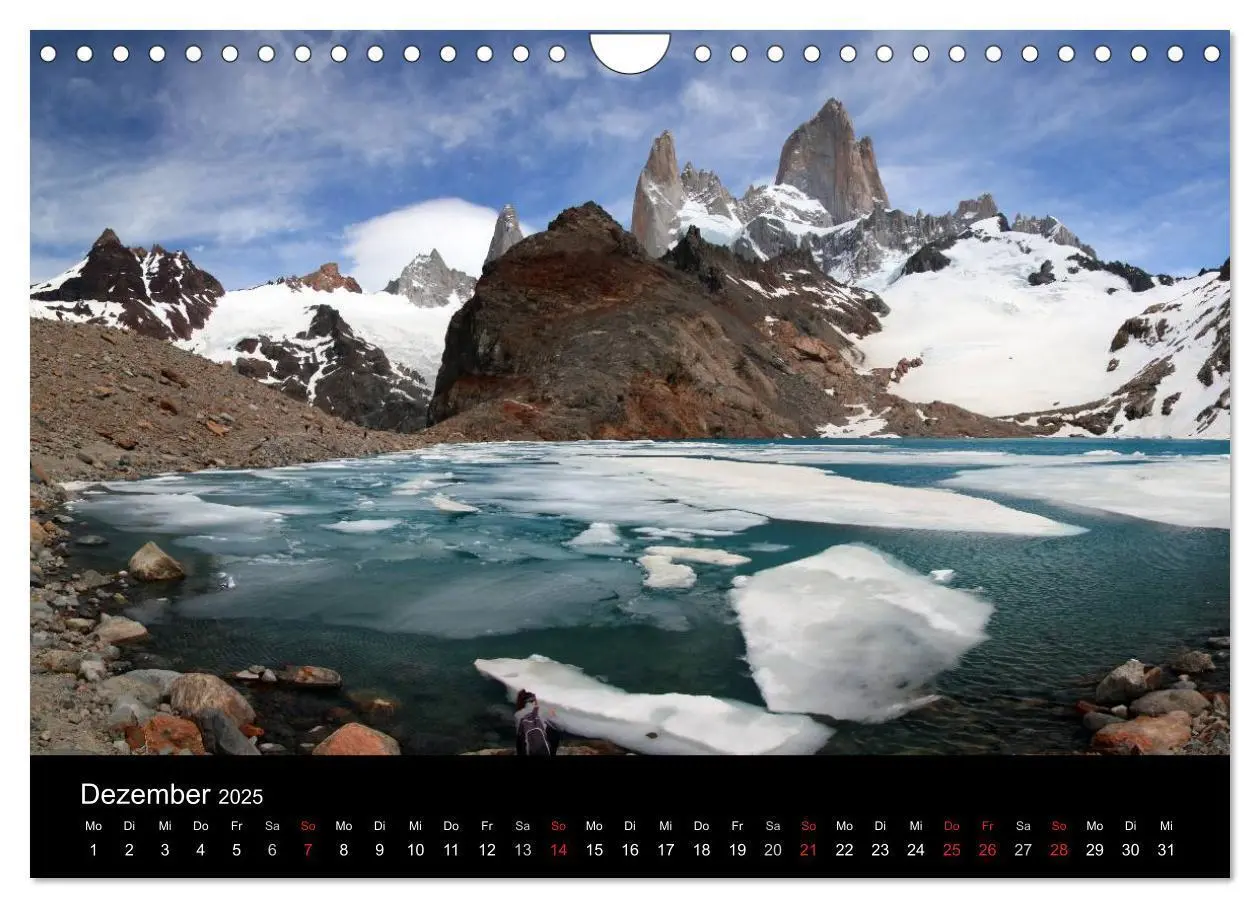 Bild: 9783435482290 | Südpatagonien - das "Ende" der Welt (Wandkalender 2025 DIN A4...