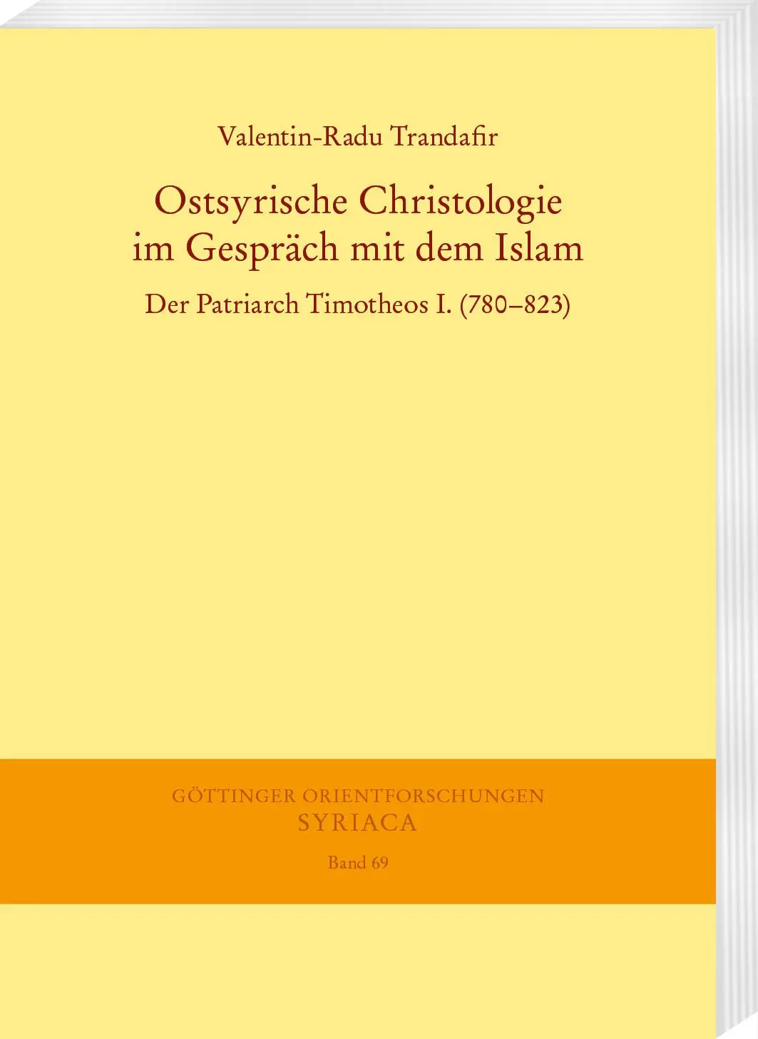 Cover: 9783447122290 | Ostsyrische Christologie im Gespräch mit dem Islam | Valentin-Radu