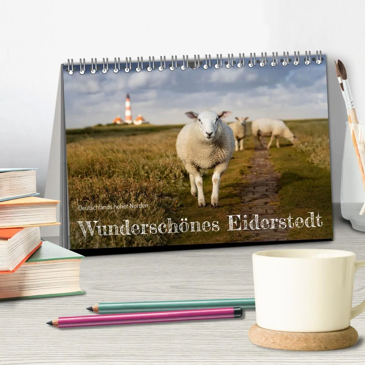 Bild: 9783457572290 | Wunderschönes Eiderstedt (Tischkalender 2026 DIN A5 quer), CALVENDO...