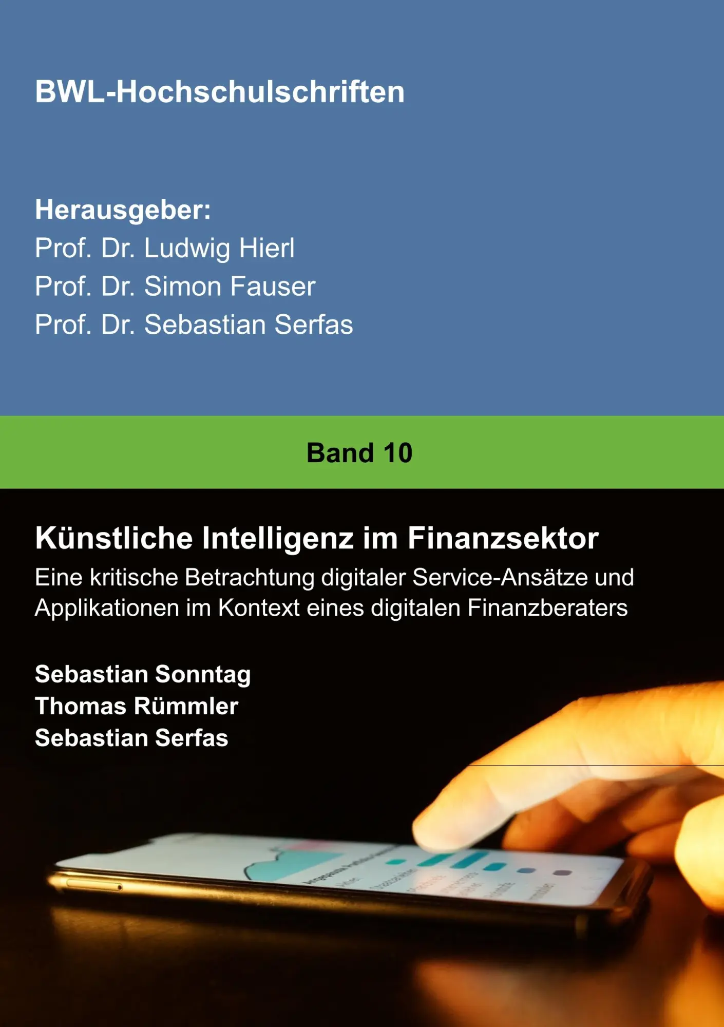 Cover: 9783748252290 | Künstliche Intelligenz im Finanzsektor | Sebastian Sonntag (u. a.)