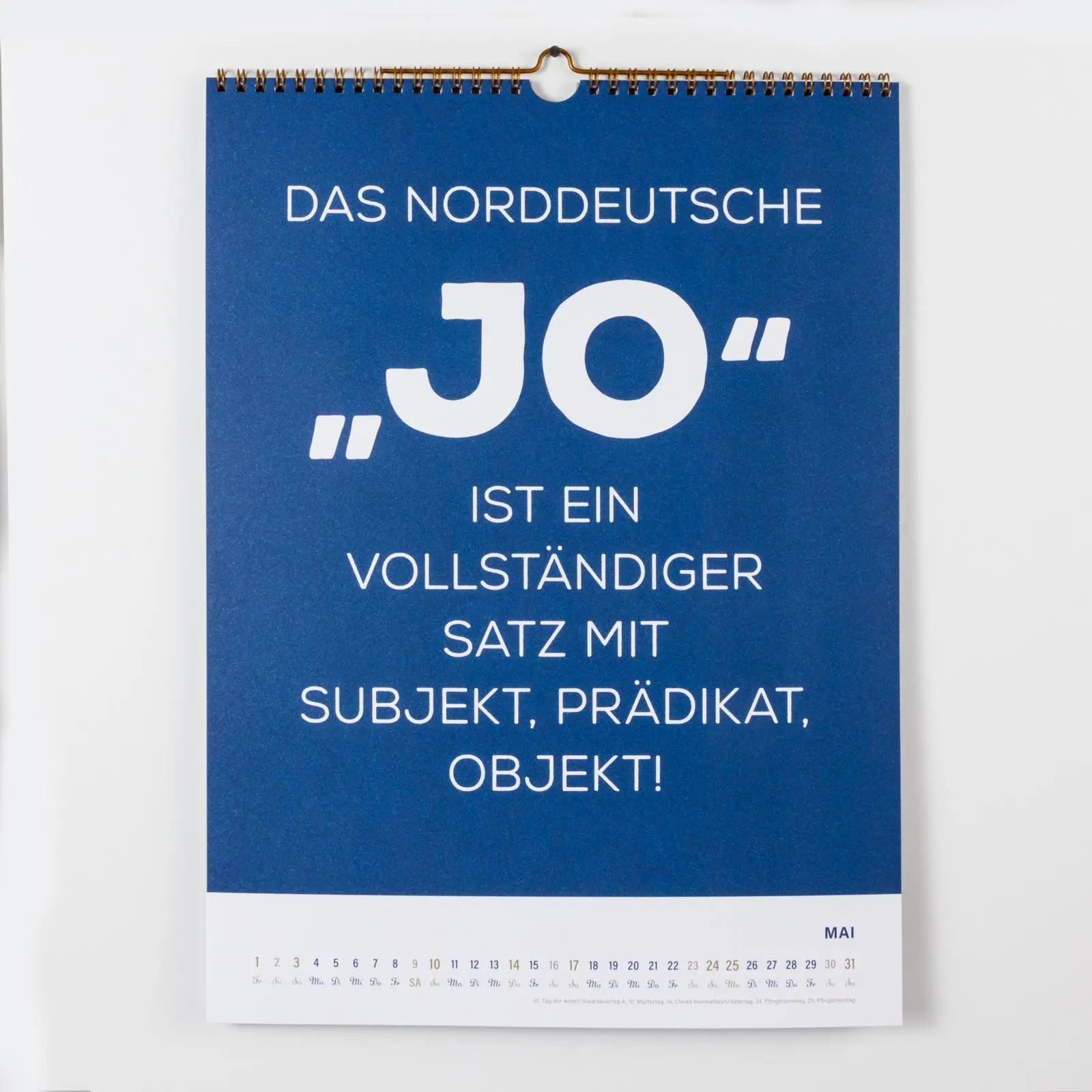 Bild: 9783830322290 | MOIN Wandkalender 2026 - Watt mutt, dat mutt | Kalender | 28 S. | 2026